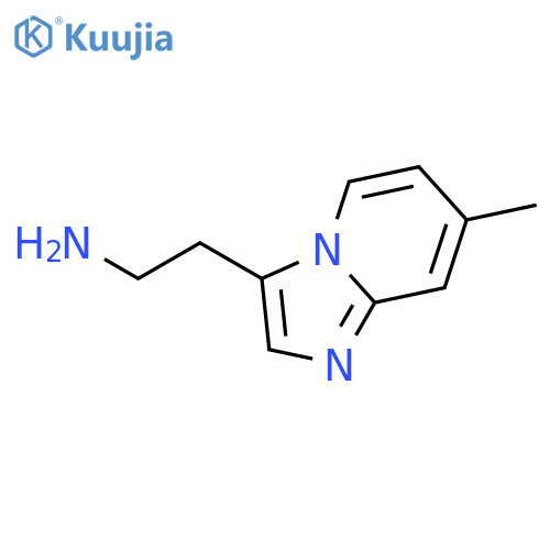 2-(7-Methylimidazo[1,2-a]pyridin-3-yl)ethanamine structure