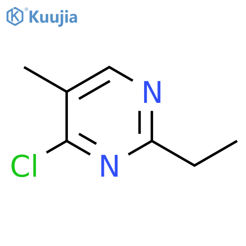 4-Chloro-2-ethyl-5-methyl-pyrimidine structure
