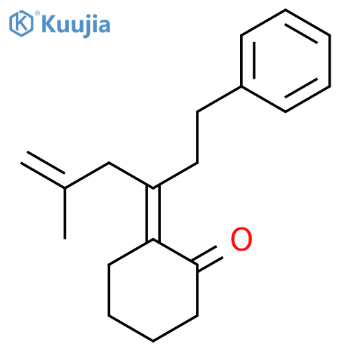 Cyclohexanone, 2-[3-methyl-1-(2-phenylethyl)-3-butenylidene]-, (Z)- structure