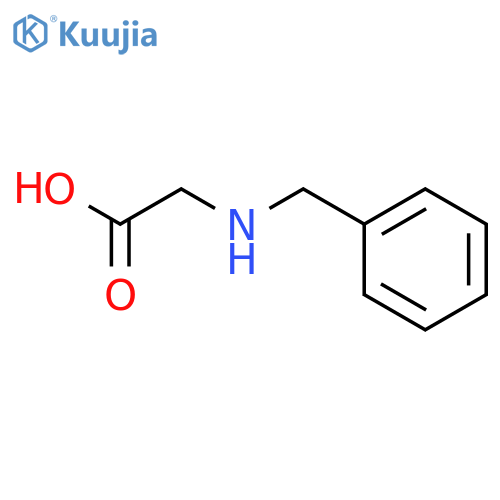 2-(Benzylamino)acetic acid structure