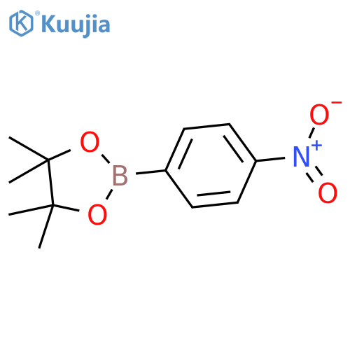 4,4,5,5-Tetramethyl-2-(4-nitrophenyl)-1,3,2-dioxaborolane structure