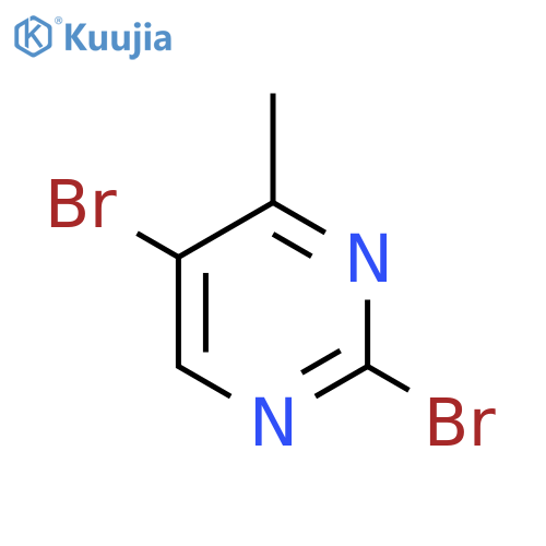 2,5-Dibromo-4-methylpyrimidine structure