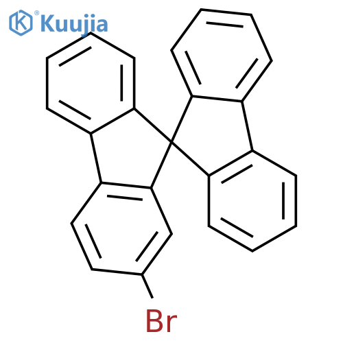 2-Bromo-9,9'-spirobifluorene structure