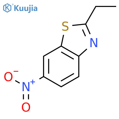 Benzothiazole,2-ethyl-6-nitro- structure