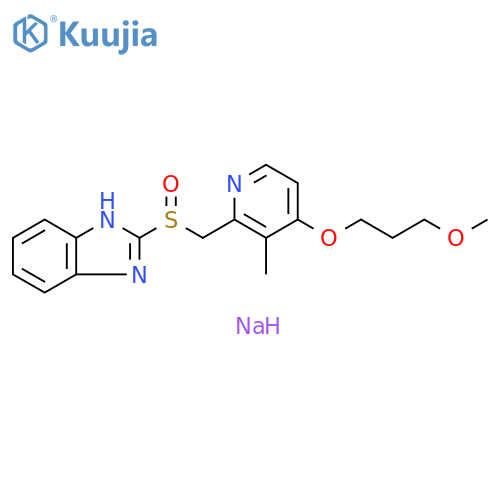 (S)-Rabeprazole Sodium Salt structure