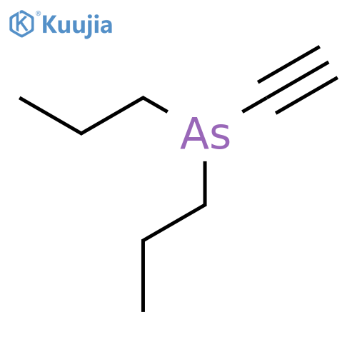 Arsine, ethynyldipropyl- structure