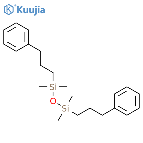 1,1,3,3-Tetramethyl-1,3-(di-3-phenylpropyl)-disiloxane structure