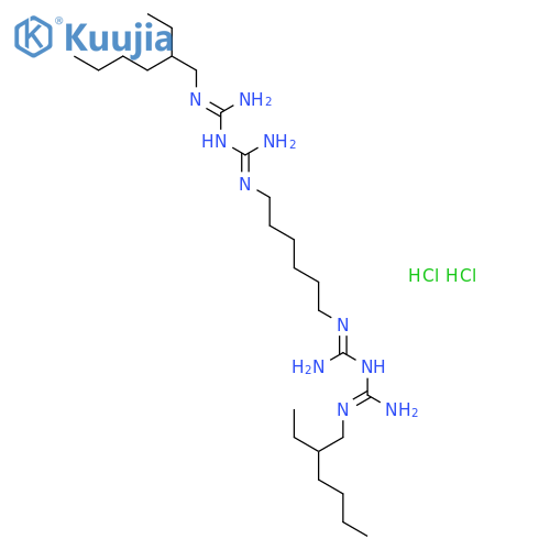 Alexidine dihydrochloride structure