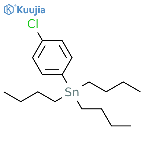 Tributyl(4-chlorophenyl)stannane structure