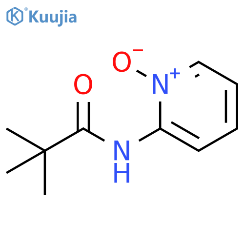 Propanamide, 2,2-dimethyl-N-(1-oxido-2-pyridinyl)- structure