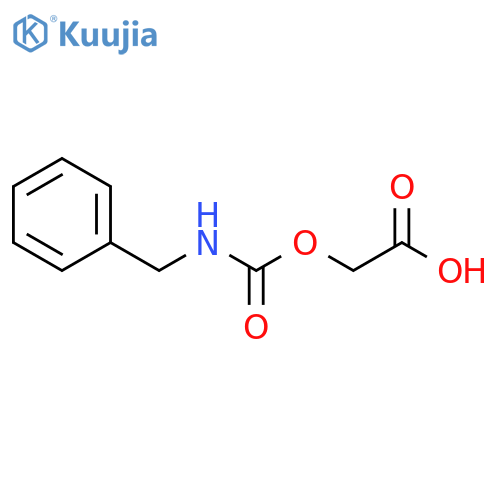 Acetic acid, 2-[[[(phenylmethyl)amino]carbonyl]oxy]- structure