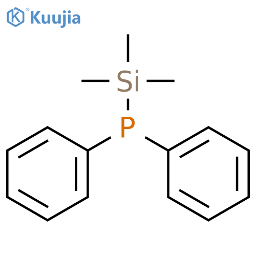 Diphenyl(trimethylsilyl)phosphine structure