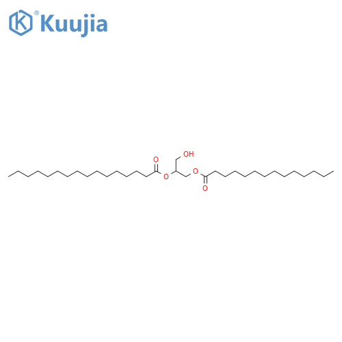 1-Myristin-2-Palmitin structure