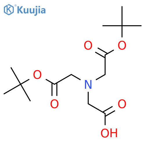 2-(Bis(2-(tert-butoxy)-2-oxoethyl)amino)acetic acid structure