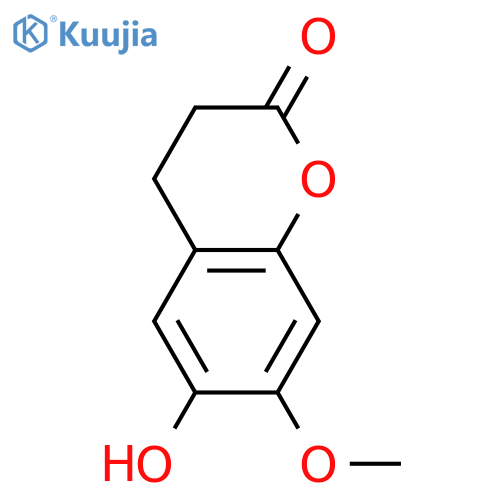 6-Hydroxy-7-methoxy-2H-1-benzopyran-2-one; 3,4-Dihydro structure