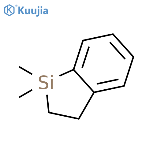 1H-1-Silaindene,2,3-dihydro-1,1-dimethyl- structure