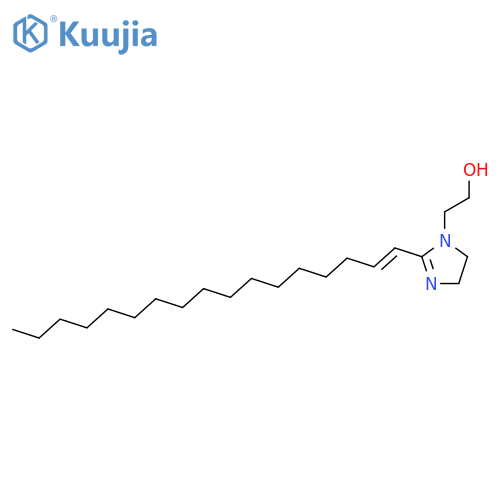 2-(2-heptadec-1-enyl-2-imidazolin-1-yl)ethanol structure