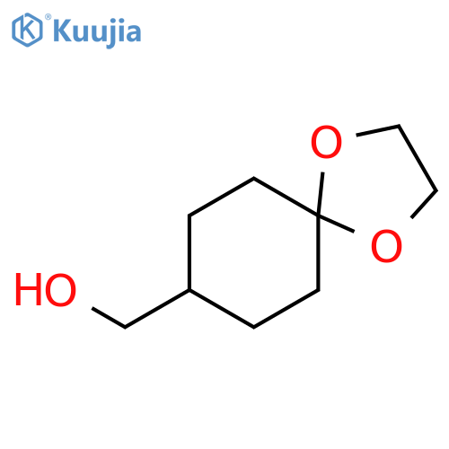 {1,4-dioxaspiro[4.5]decan-8-yl}methanol structure