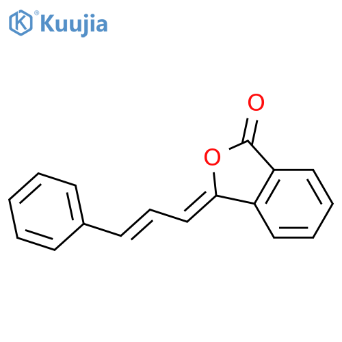 3-(3-PHENYL-2-PROPENYLIDENE)-2-BENZOFURAN-1(3H)-ONE structure