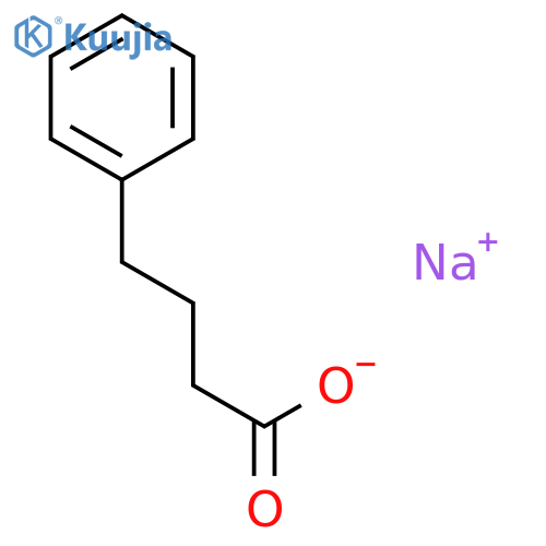 Sodium 4-phenylbutyrate structure