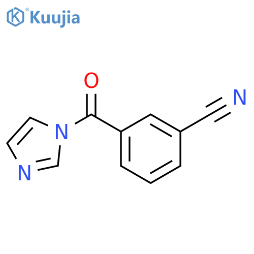 3-(1H-imidazol-1-ylcarbonyl)-Benzonitrile structure