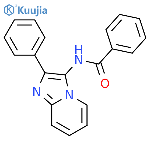 Benzamide, N-(2-phenylimidazo[1,2-a]pyridin-3-yl)- structure