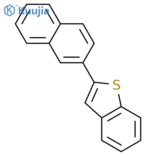 2-(2-NAPHTHYL)THIANAPHTHENE structure