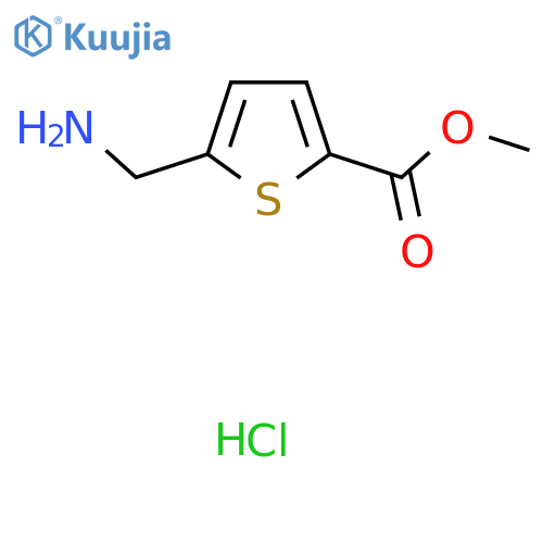 Methyl 5-(aminomethyl)thiophene-2-carboxylate hydrochloride structure