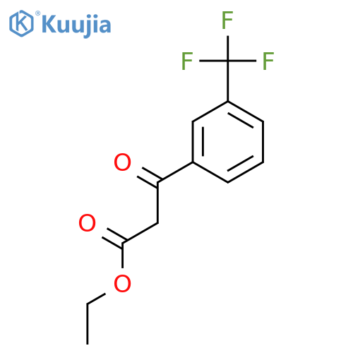 Ethyl (3-trifluoromethylbenzoyl)acetate structure