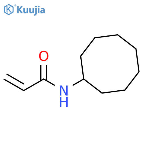 N-cyclooctylprop-2-enamide structure