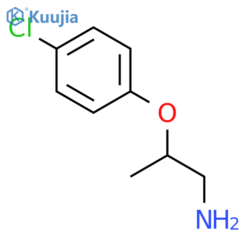 2-(4-Chlorophenoxy)-1-propanamine structure