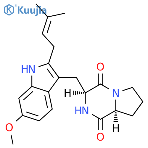 Tryprostatin A structure