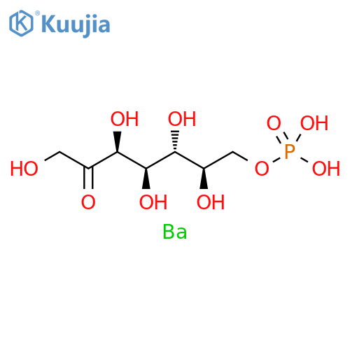 7-(dihydrogenphosphate),sedoheptulose,monobariumsalt structure