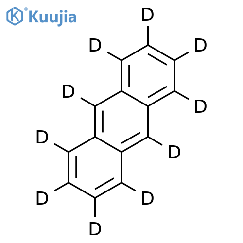Anthracene-d10 structure