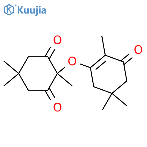 1,3-Cyclohexanedione, 2,5,5-trimethyl-2-[(2,5,5-trimethyl-3-oxo-1-cyclohexen-1-yl)oxy]- structure