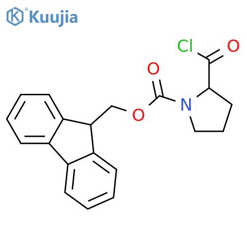 Fmoc-D-prolyl chloride structure