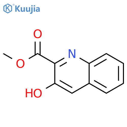 methyl 3-hydroxyquinoline-2-carboxylate structure