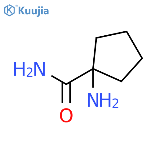 1-Amino-1-cyclopentanecarboxamide structure
