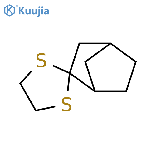 Spiro[bicyclo[2.2.1]heptane-2,2'-[1,3]dithiolane](9CI) structure
