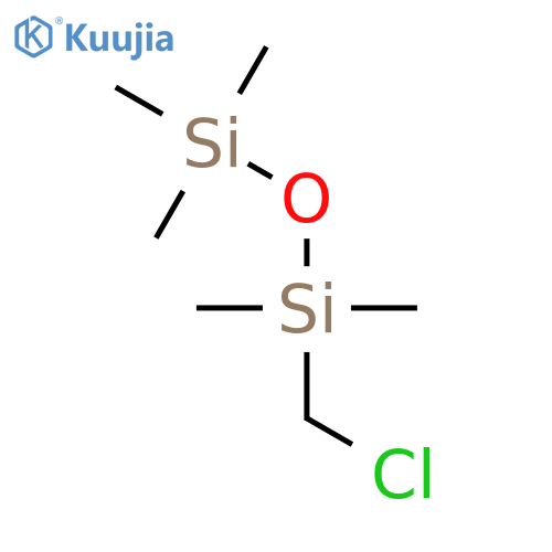 Chloromethylpentamethyldisiloxane structure