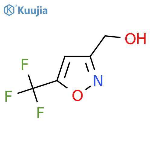 [5-(Trifluoromethyl)-1,2-oxazol-3-yl]methanol structure