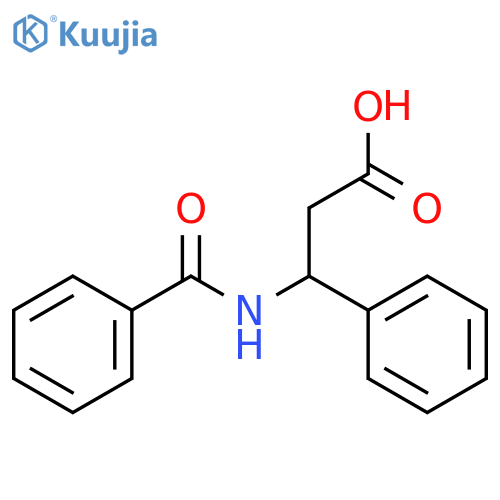 3-Phenyl-3-(phenylformamido)propanoic Acid structure