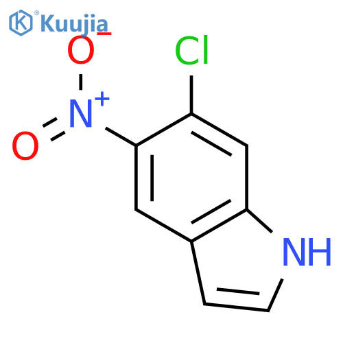 6-Chloro-5-nitro-1H-indole structure