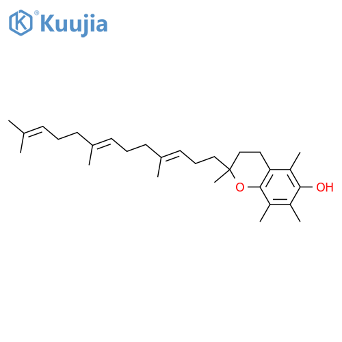 D-alpha-Tocotrienol structure
