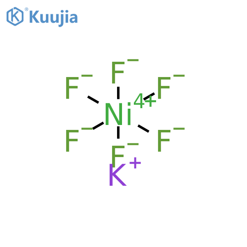 POTASSIUM HEXAFLUORONICKELATE(IV) structure