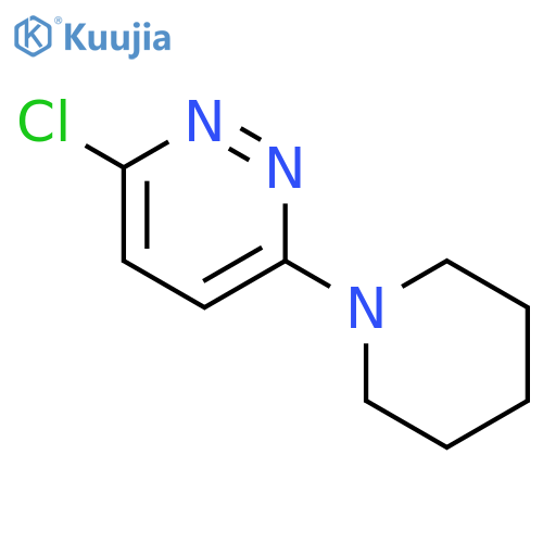 3-Chloro-6-(piperidin-1-yl)pyridazine structure