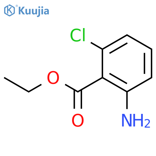 Ethyl 2-amino-6-chlorobenzoate structure