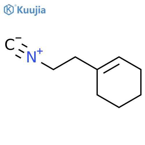 Cyclohexene, 1-(2-isocyanoethyl)- structure