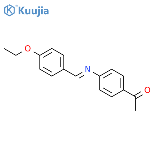 4-Ethoxybenzylidene-4-Acetylaniline structure