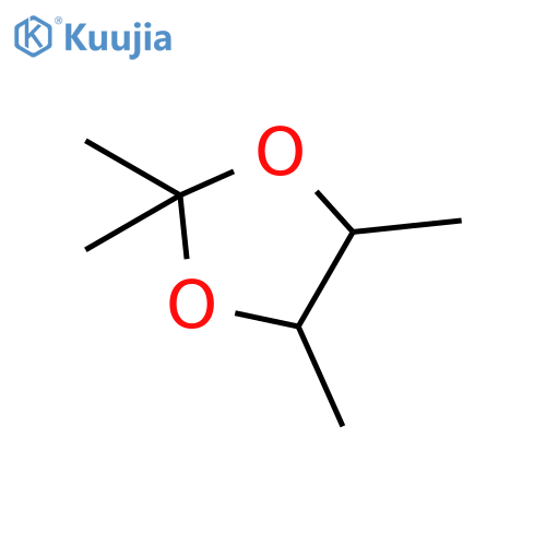 1,3-Dioxolane,2,2,4,5-tetramethyl-, (4R,5R)-rel- structure